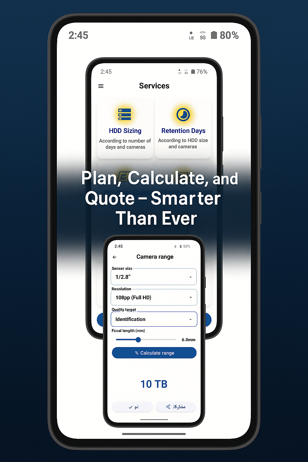 CC Helper promotional image showing the application on a mobile device